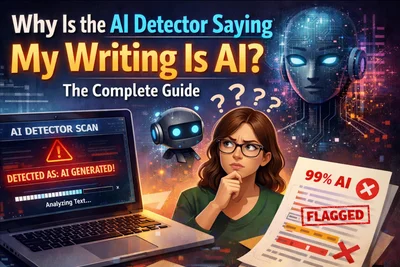 Por que o detector de IA diz que meu texto é IA? O guia completo